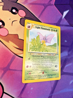 Light Venomoth - 53/105 [Neo Destiny Unlimited] Pokemon TCG - Uncommon - NM - Image 2