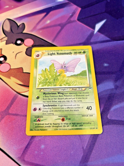 Light Venomoth - 53/105 [Neo Destiny Unlimited] Pokemon TCG - Uncommon - NM - Image 3