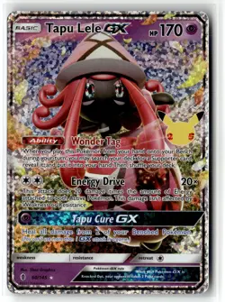 Tapu Lele GX ⭐ 60/145 Holo Rare GX Guardians Rising 2017 Pokemon NM - Image 1