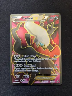 Pokemon TCG Darkrai EX - XY Breakpoint 118/122 Holo Full Art Ultra Rare - Image 1