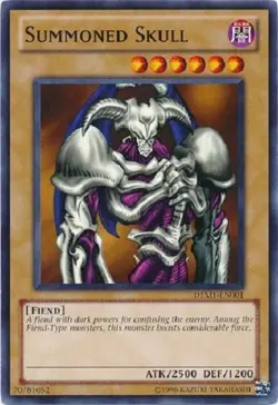 Yugioh - Summoned Skull NM - Plus Free Holographic Card - Image 1