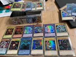 ✅ YuGiOh Karten Sammlung Gotterkarten Magier Rotaugiger Blauaugig + 1 Booster - Image 4