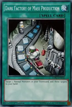 LDK2-ENY31 DARK FACTORY OF MASS PRODUCTION COMMON 1ST EDITION YuGiOh CARD - Image 1