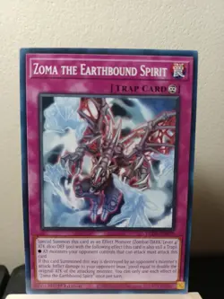 Yugioh! - Zoma The Earthbound Spirit - LEDE-EN079- 1st Edition - Common NM - Image 1