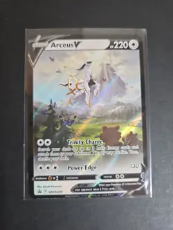 Arceus V SWSH204 SWSH: Sword & Shield Promo Pokemon Card Holo Full Art NM - Image 1