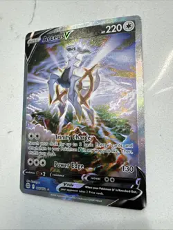 Arceus V 166/172 - Brilliant Stars - Alternate Full Art -Ultra Rare Pokemon Card - Image 2