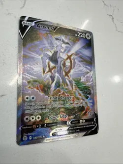 Arceus V 166/172 - Brilliant Stars - Alternate Full Art -Ultra Rare Pokemon Card - Image 3