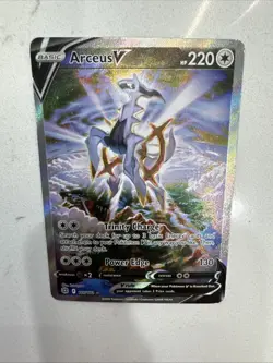 Arceus V 166/172 - Brilliant Stars - Alternate Full Art -Ultra Rare Pokemon Card - Image 4