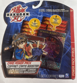 Bakugan Battle Brawlers Pyrus Card Power Pack READ DETAILS - Image 1