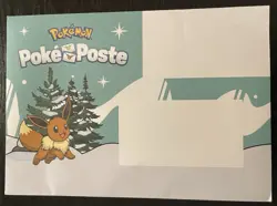 Enveloppe Evoli Pokemon Ensemble Promo FR Poke Poste Post TCG Carte Card CCG - Image 1