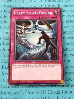 Heavy Storm Duster SDFC-EN039 Yu-Gi-Oh Card 1st Edition - Image 1