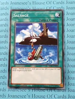 Salvage SDFC-EN032 Yu-Gi-Oh Card 1st Edition - Image 1