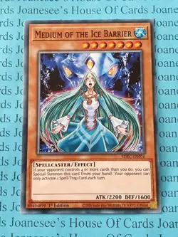 Medium of the Ice Barrier SDFC-EN016 Yu-Gi-Oh Card 1st Edition - Image 1