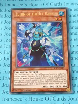Zuijin of the Ice Barrier SDFC-EN005 Ultra Rare Yu-Gi-Oh Card 1st Edition - Image 1