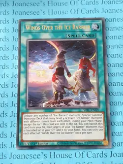 Winds Over the Ice Barrier SDFC-EN027 Ultra Rare Yu-Gi-Oh Card 1st Edition - Image 1