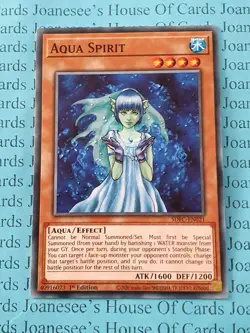Aqua Spirit SDFC-EN021 Yu-Gi-Oh Card 1st Edition - Image 1