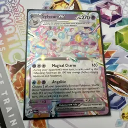 Sylveon EX 041/131 - S&V Prismatic Evolutions Double Rare - Pokemon TCG Card NM - Image 1