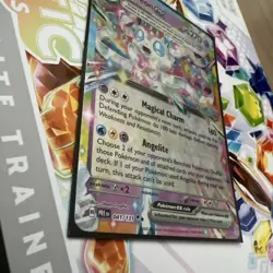Sylveon EX 041/131 - S&V Prismatic Evolutions Double Rare - Pokemon TCG Card NM - Image 2