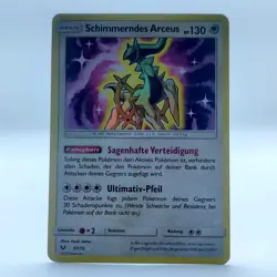 Pokemon TCG Karte - Schimmerndes Arceus 57/73 Deutsch Schimmernde Legenden - Image 1