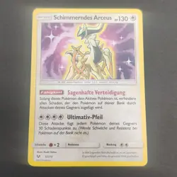 Pokemon TCG Karte - Schimmerndes Arceus 57/73 Deutsch Schimmernde Legenden - Image 2