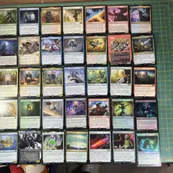 Lot of 40 Magic The Gathering Cards Various Years, Sets, Rares - Image 3