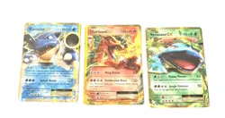 [3 Card Lot] Pokemon XY Evolutions Starter Trio EX Collection - Image 1