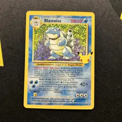 Blastoise 2/102 Celebrations MINT -Rare Pokemon Card- Classic Collection (7q) - Image 1