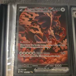 Pokemon Ursaluna ex & Umbreon Holo Ability Card Lot PRE EN English TCG - Image 2