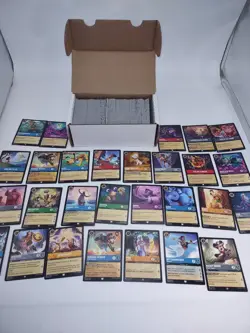 400+ Disney Lorcana Cards - Bulk Card Lot - Mixed - English - Image 1