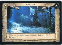 Lord Of The Rings CCG FotR Card 1.U327 Bree Gate - Image 1