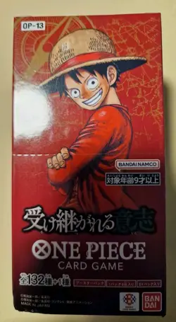 One Piece Card Game Carrying on His Will OP13 Booster Display JP NEU OVP Sealed - Image 4