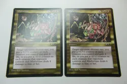 MTG Misfortune x2- -Alliances-Lightly Played - Image 1