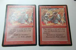 MTG Crimson Kobolds x2- -Legends-Mod/Hvy Play - Image 1