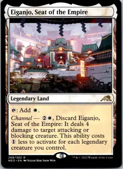 Eiganjo, Seat of the Empire R Kamigawa: Neon Dynasty 268 NM - Image 1