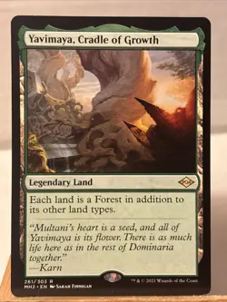 Yavimaya, Cradle of Growth Modern Horizons 2 Regular - Image 1