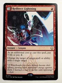 Redirect Lightning #151 - MTG Avatar TLA - Rare Instant Non-Foil Change Target - Image 1