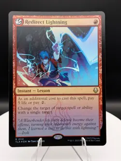 Redirect Lightning FOIL: Avatar ATLA MTG (NM) - Image 1