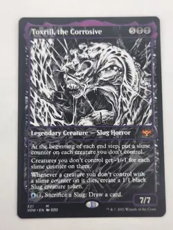 MTG Toxrill, the Corrosive Showcase - Innistrad: Crimson Vow #321 - Image 1