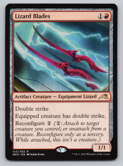 Lizard Blades - Kamigawa: Neon Dynasty MTG - Image 1