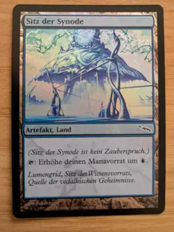 MtG *FOIL* *German* Seat of the Synod from Mirrodin - Image 1