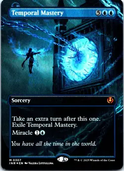 Temporal Mastery (Borderless) M Innistrad Remastered FOIL 307 NM NM-LP - Image 1