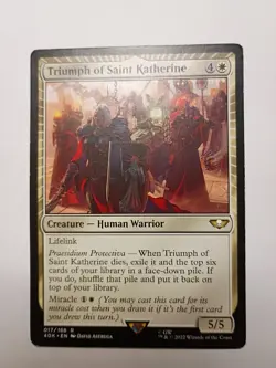 Triumph of Saint Katherine Universes Beyond: Warhammer 40000 Regular - Image 1