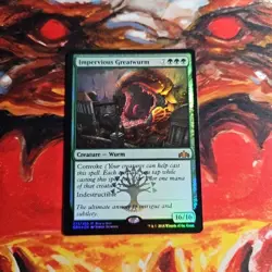 MTG FOIL Impervious Greatwurm BuyaBox - Promo: General #273 - Image 1