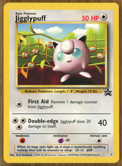 Jigglypuff - 7 ~ WoTC Black Star Promo ~ Near Mint!! - Image 1