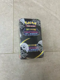 Pokemon TCG Mega Evolution Phantasmal Flames Half Booster Box (18 Packs) Sealed - Image 1