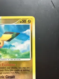 Pichu 45/100 Stormfront Reverse Holo Pokemon Diamond And Pearl MP - Image 5