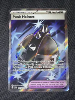 Pokemon TCG - Punk Helmet - Full Art Trainer - Phantasmal Flames - 121/094 - NM - Image 1