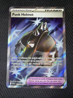 Pokemon TCG - Punk Helmet - Full Art Trainer - Phantasmal Flames - 121/094 - NM - Image 3