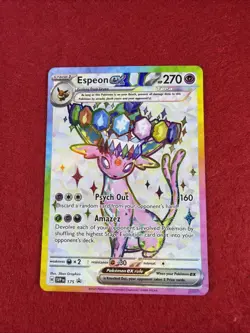 Pokemon TCG: Espeon EX SVP 175 Black Star Promo - Image 1