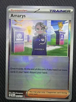 Pokemon TCG Amarys Prismatic Evolutions 093/131 Poke Ball - Image 1